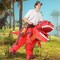 GOOSH Inflatable Dinosaur Costumes for Kids and Adults T Rex Blow Up Ride on Dino Outfits